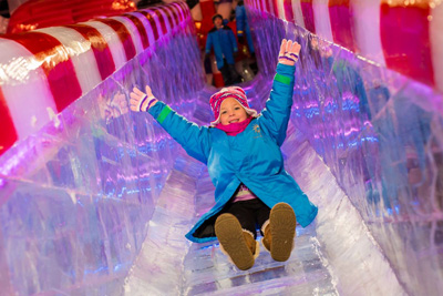Gaylord ICE! ice slide